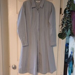 Elegant Blue Women's Dress